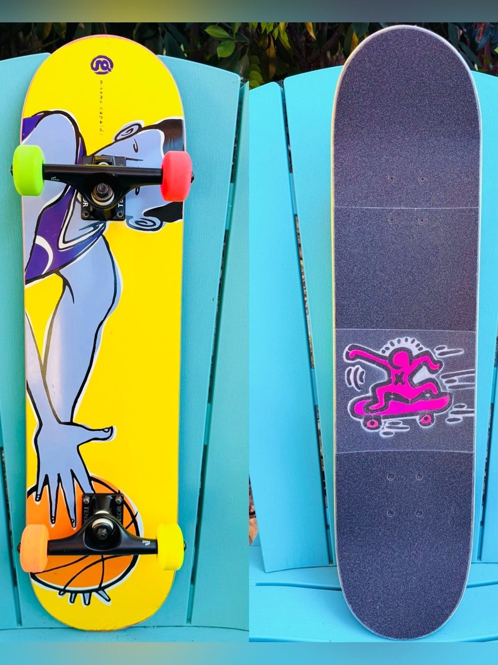 Girl Skateboards Mike Mo Basketball Complete Skateboard 8.0” - Tensor Mag Trucks